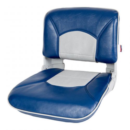 Tempress 45624 profile guide series boat seat blue/gray marine with cushion