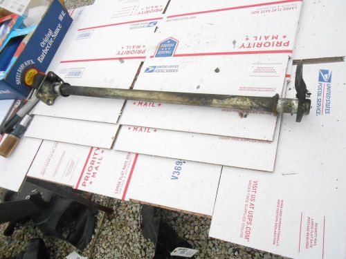 1987 yamaha excell iii 340 snowmobile: steering post