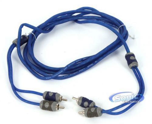 New! kicker ki23 9.8 ft. 2-channel k-series rca audio interconnect cable