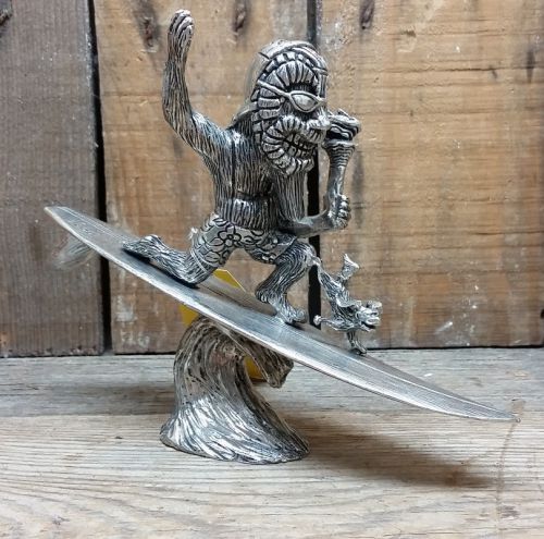 Tiki surf fink hood ornament or shift knob custom hot rod rat motorcycle