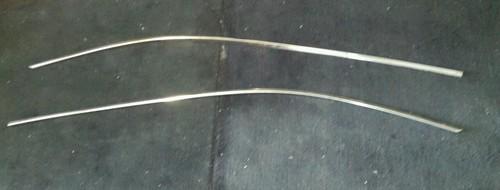 1959 1960 impala 2 door hard top drip rail moldings, bel air