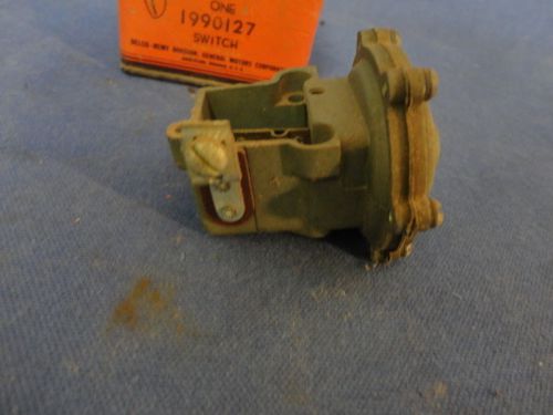 1940 - 1947 buick vacuum starter switch delco remy # 1990127 - nos