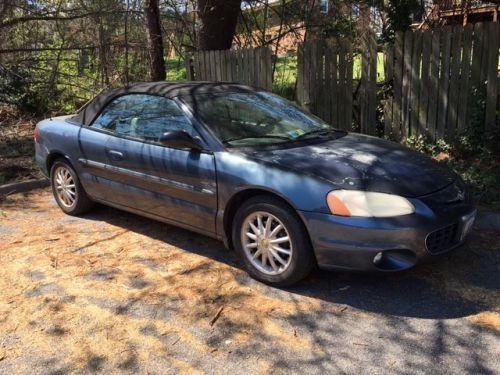 2003 chrysler sebring convertible