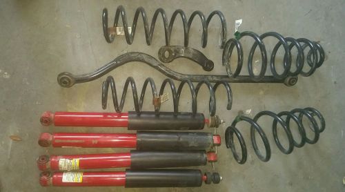 Jeep wrangler rubicon springs shocks track bar pitman arm