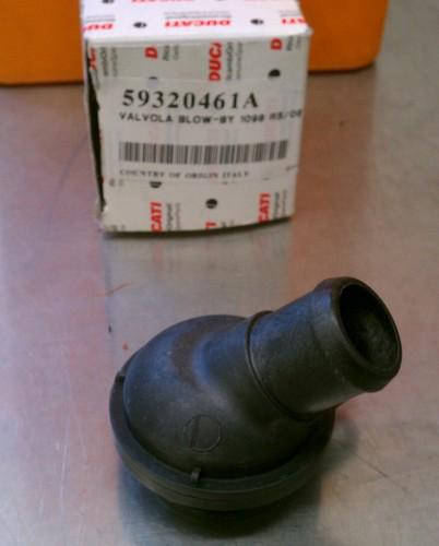 Ducati oem blow by valve 1098rs 1098 2008 oem new