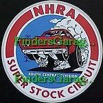 Nhra super stock circuit decal/sticker