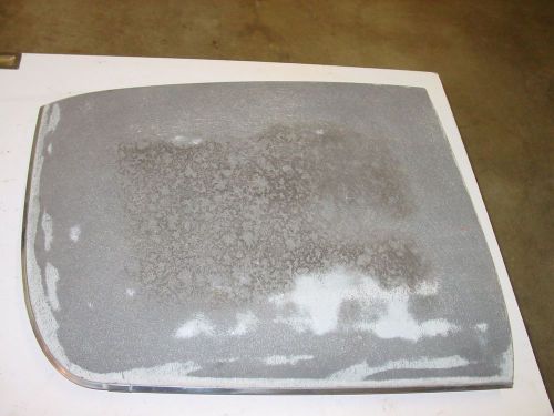 1968-77 chevrolet corvette lh t-top panel with trim clamps hardware oem gm