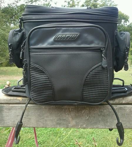 Rapid transit motorcycle travel bag/cooler/backrest*waterproof*hardly used