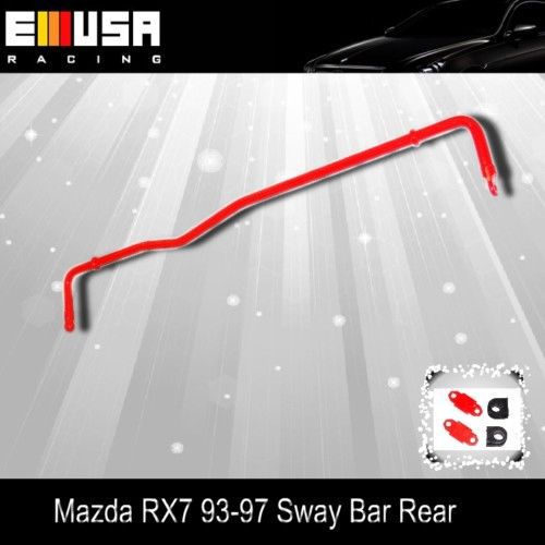 For 93-97 mazda rx-7 rx7 rear anti roll sway stabilizer bar new red 20mm