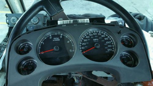 07 08 09 10 sierra silverado 25.000 td speedometer speedo  62.000 miles (nice)