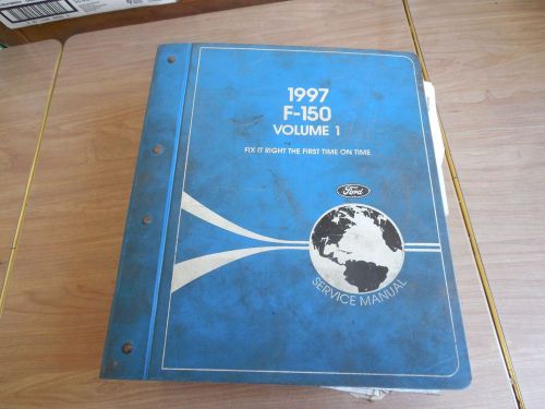 1997 ford  f150 truck service shop repair manual