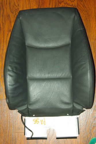 Bmw e90 e91 front passenger seat upper beck leather trim  330i black+side airbag