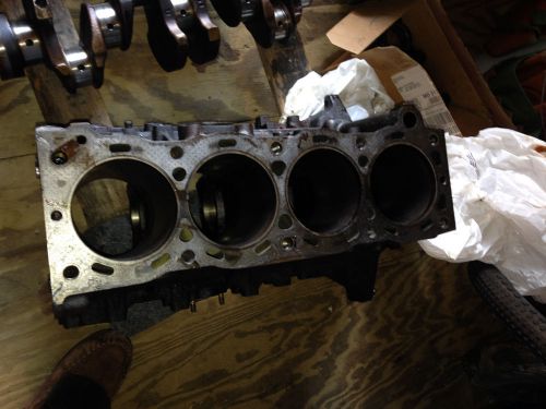 Toyota 22rte turbo block, crank, rods and head