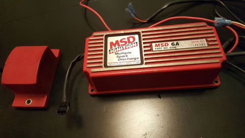 Msd 6a 6200 ignition box, tachometer adapter