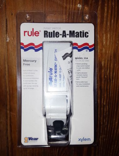 Rule 35a rule-a-matic bilge pump float switch, mercury free