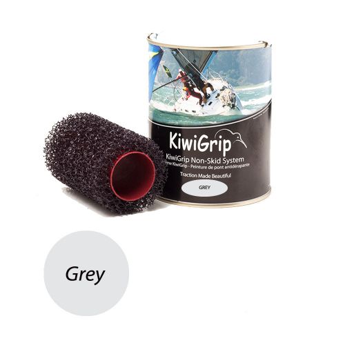 Kiwigrip 1 liter can grey &amp; 4" roller kg1012-1
