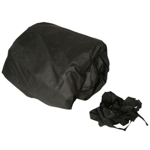 17' 18' 19' v-hull fish - ski trailerable boat cover black color all weather bh