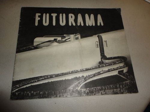 Original dealer brochure gm futurama