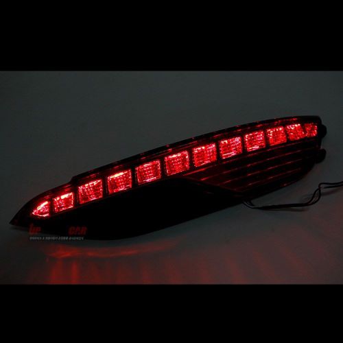 Led rear bumper reflector lights for hyundai all new tucson tl 2016~2017+