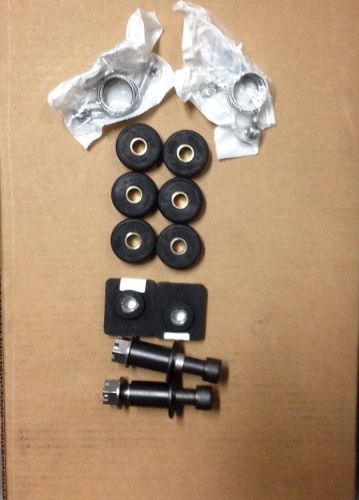 Peterbilt 379 hood hinge bushings, bolts and cables