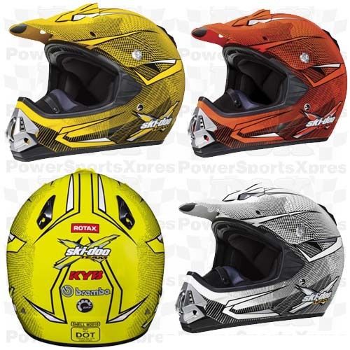 Ski-doo xp-2 pro cross dimension snowmobile helmet
