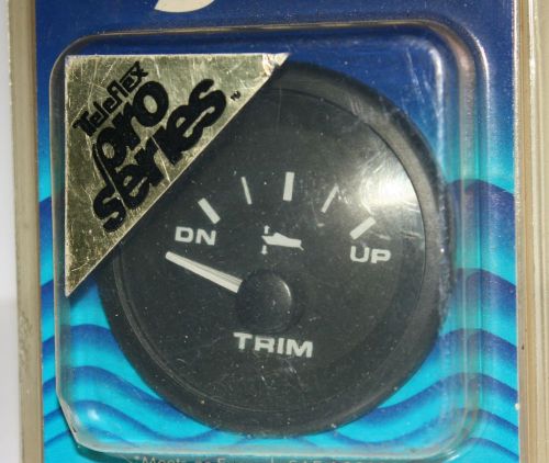 New teleflex 62728p 12vdc drive trim 2-1/16" gauge yamaha outboard pre 2001 boat