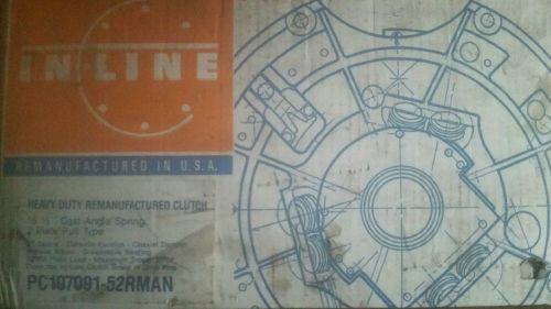 Inline remanufactured truck clutch