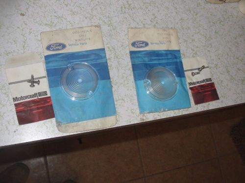 65 66 67 68 ford nos mustang shelby backup light lens pair gt