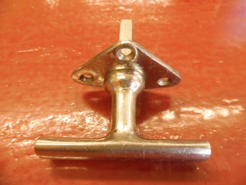 1920 &#039;s brass exterior small &#034; t &#034; type door handle fancyy car