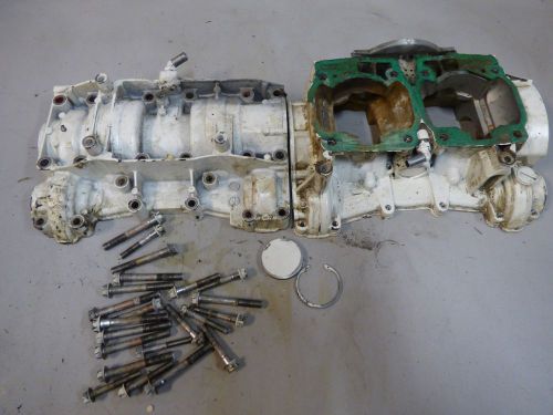 1a 1996 seadoo sea doo xp 787 engine motor black crank case crankcase cases