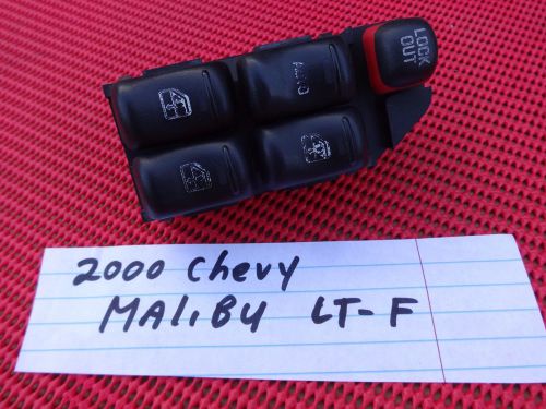 2000 chevy malibu used left power window master switch 1998 1999 2001 2003