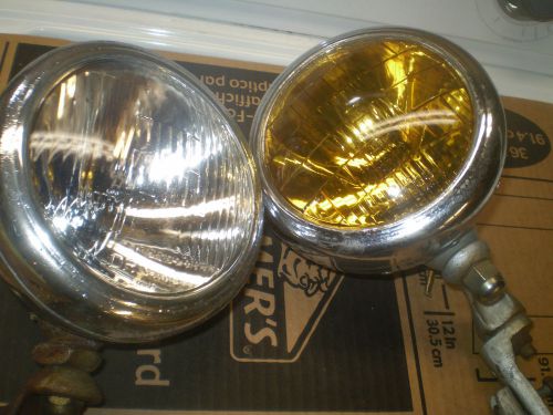 1939-40-41-42-46-47-48 chevy ford mopar chrome yankee clipper fog lights