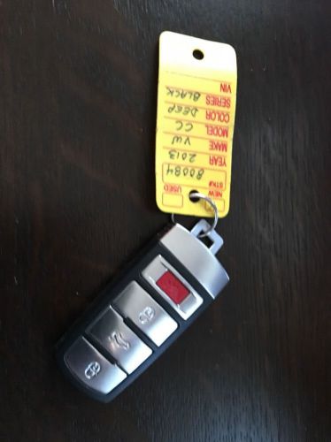 Vw 2013 cc key fob (programmable)