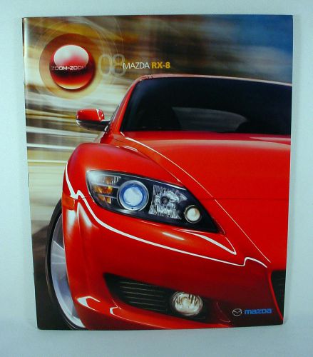 2008 mazda rx-8 sales brochure - original