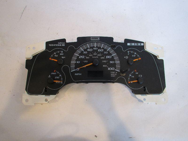 04 05 06 07 express 1500 speedometer cluster us gasoline no cover 15107293
