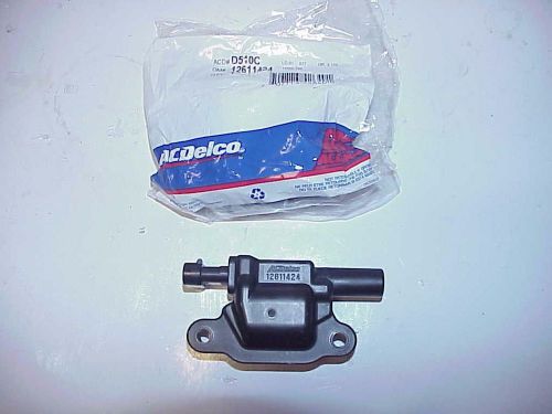 1 new ac delco high performance ignition coil pack d510c gm #12611424 ls
