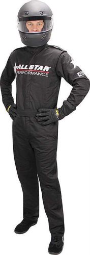 Allstar performance 2x-large black 1 piece double layer driving suit p/n 99853