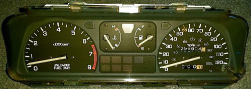 88-89 honda crx si ef8 /civic ed7 cluster rpm gauge manual tach speedometer oem