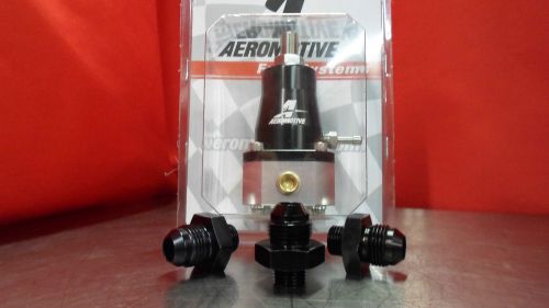 Aeromotive regulator &amp; fitting kit (3) 6-an to 8-an 13129