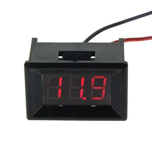 Drok®™ dc 3.2 - 30.0v digital panel voltmeter gauge car 12v battery volta...