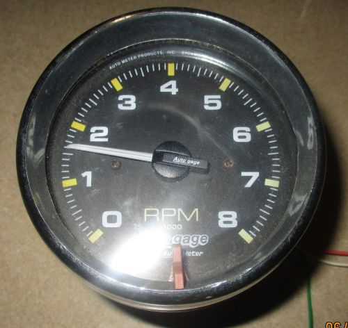 Autometer autogage tachometer 2301 3 3/4 in. 8000 rpm