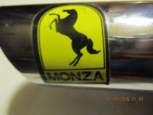 Monza pacesetter 1 3/4 &#034;inlet 2 1/2&#034; outlet no box, new with shelf wear
