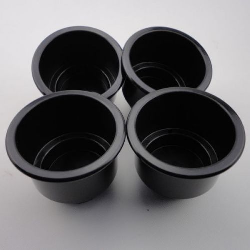 4pcs low price black boat plastic cup drink can holder boat marine rv universal