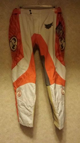 Moose m1 orange racing pants size 34 #7