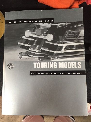 2002 harley davidson touring official factory service manual