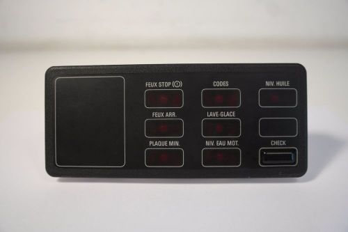 Bmw e28 e30 french check control warning light panel e30 e28 325i 535i m5 m3