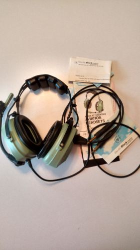 David clark general aviation headset h10-80