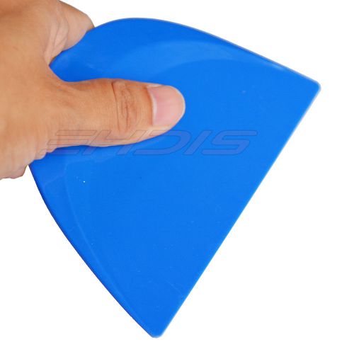 5&#034; half moon smart card flexible material with thin edge vinyl installing tool