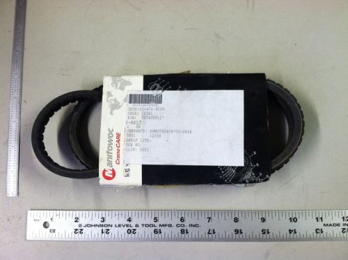 Manitowoc / dayco v-belt 17463 13a1175 7074000127 3030-01-476-9220 new g2915