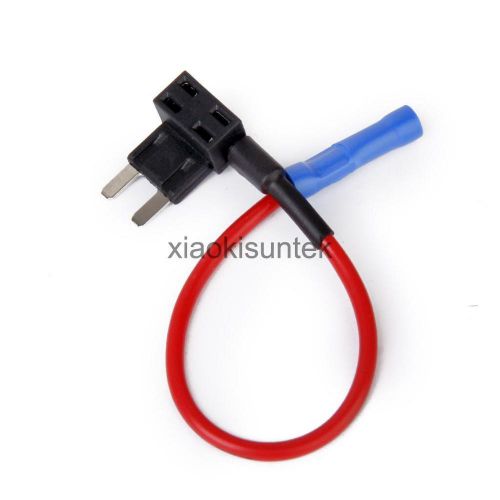 Add-a-circuit fuse tap adapter mini(atm, apm) blade fuse holder 32v